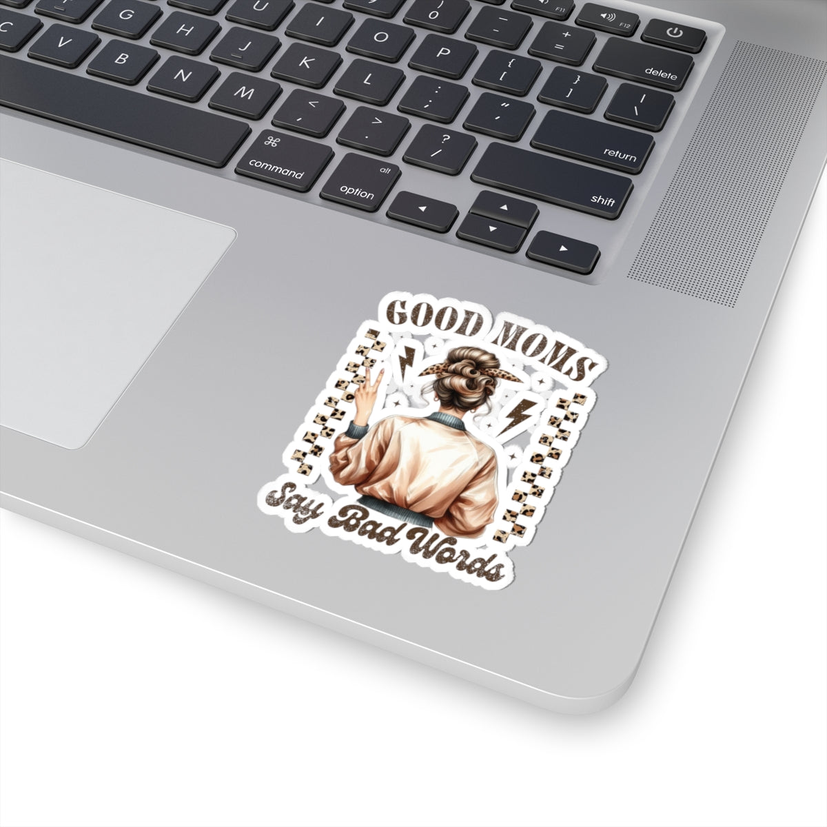 Stickers: Good Moms Say Bad Words Retro Style Kiss-Cut Stickers