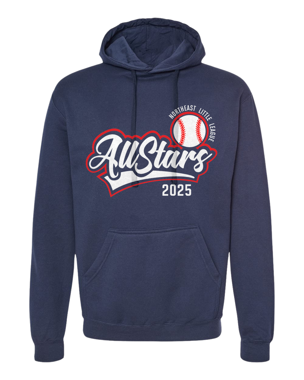 Unisex Pullover Fleece Hoodie - Adult